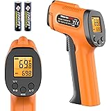 ThermoPro TP30 Digital Infrared Thermometer Gun Non Contact Laser Temperature Gun -58°F ~1022°F (-50°C ~ 550°C) with Adjustab