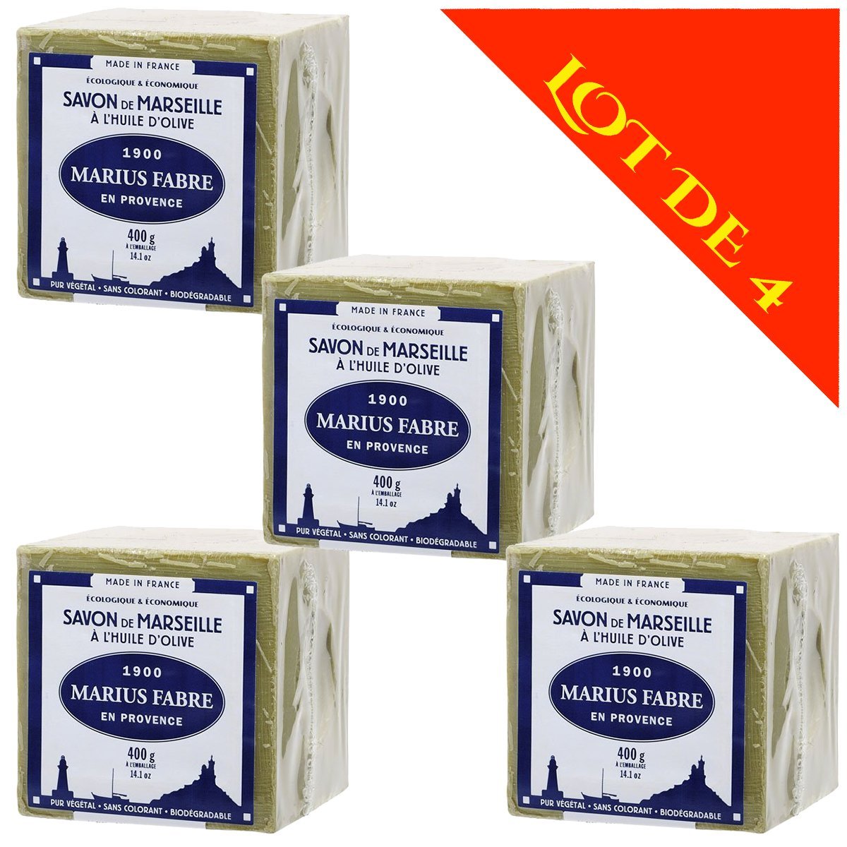 Marius Fabre Marius Fabre Cube of Pure Marseille Soap — image 1