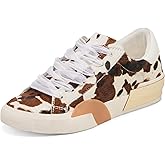 Dolce Vita Women's Zina Sneaker, Cocoa, 9.5