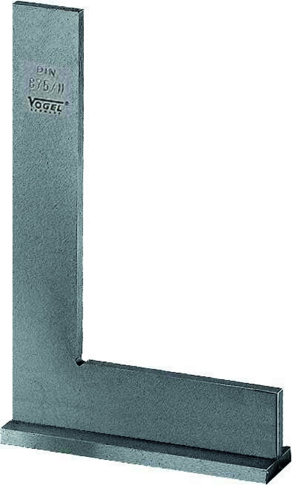 VOGEL 310164 - Escuadra mecánico con alas DIN 875/GG-2 - Medidas 200 x 130 mm