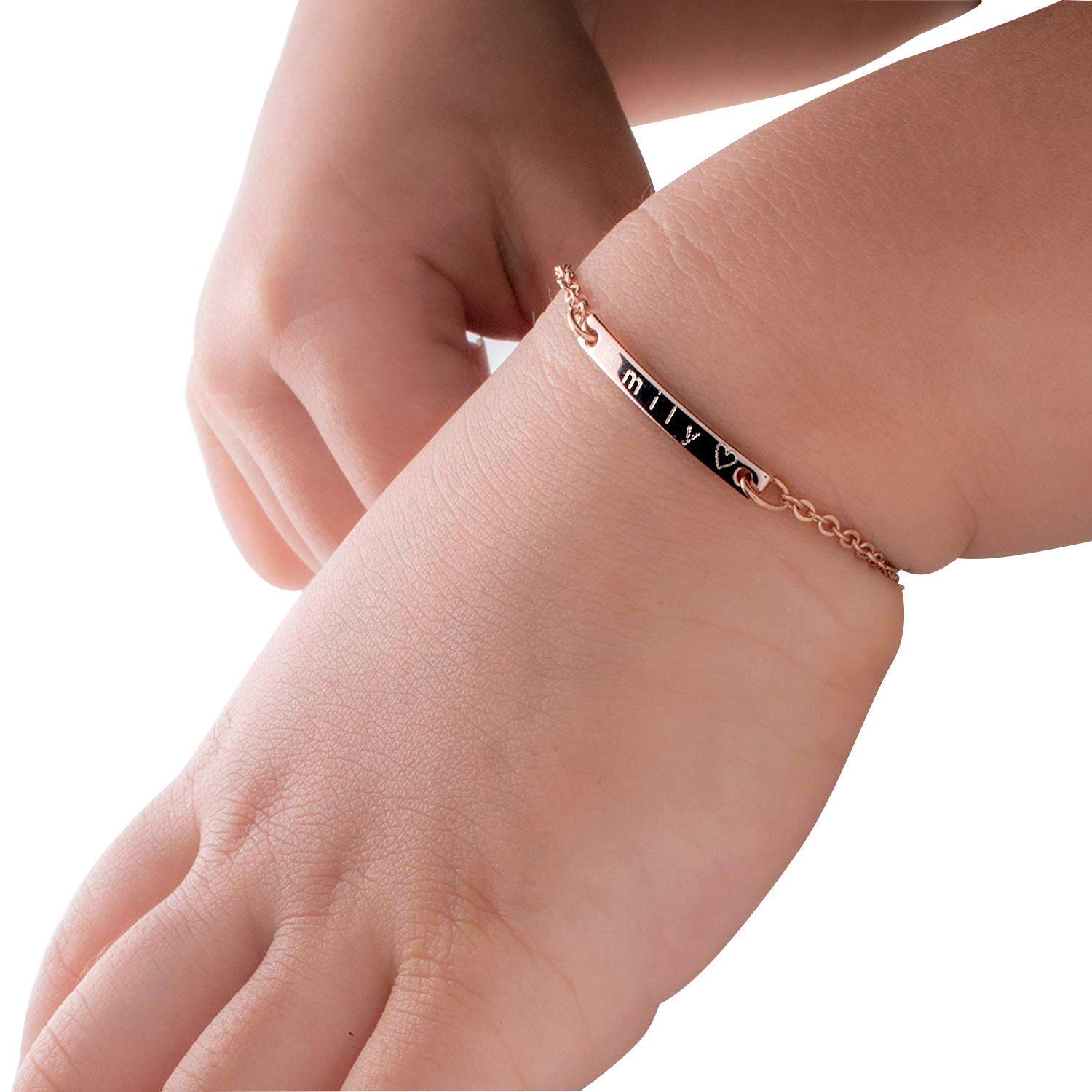 custom baby name bracelet
