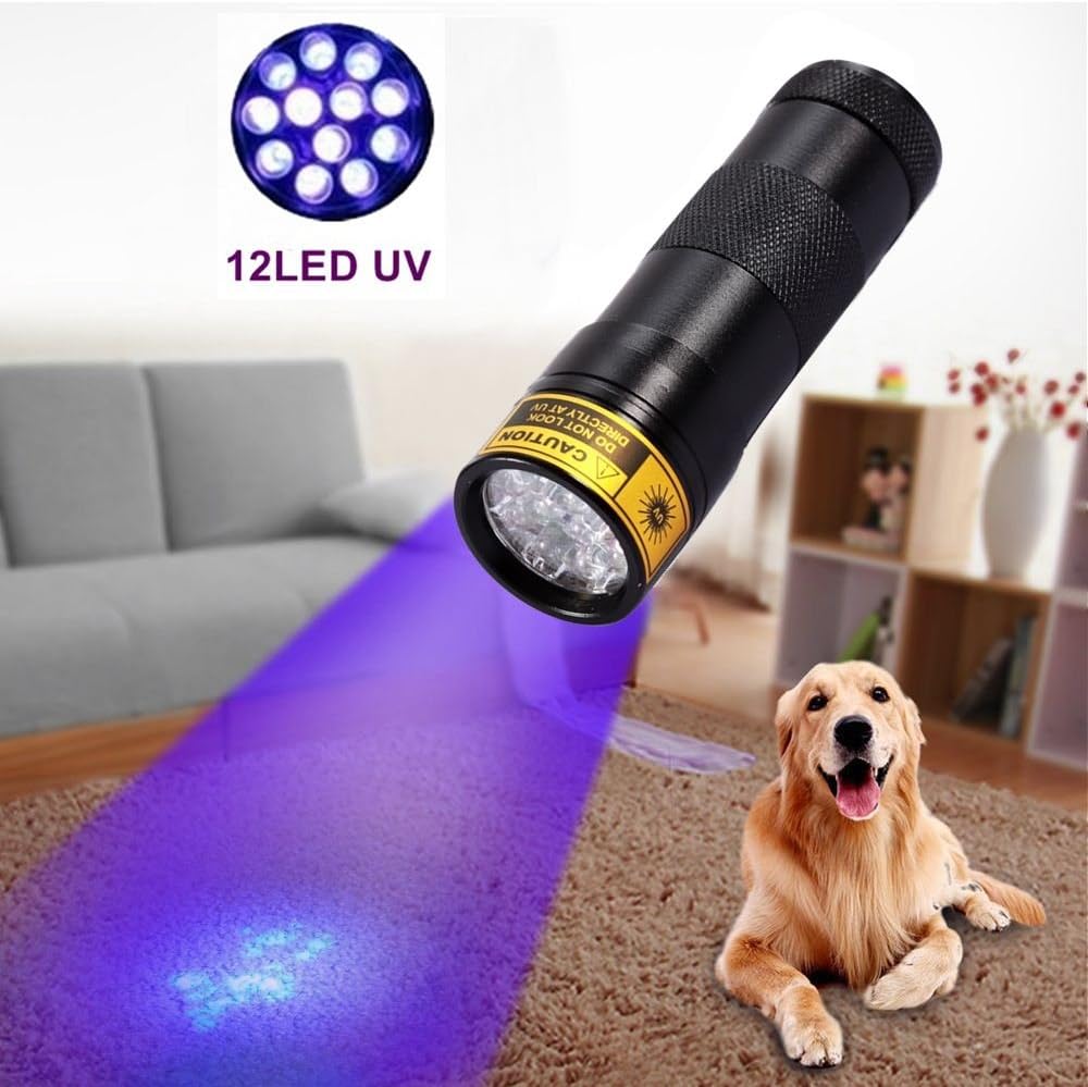 ALONEFIRE Black Light Pet Urine Blacklight Ultraviolet