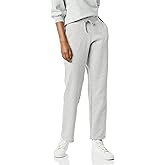 Amazon Essentials Women's Straight Leg Sweatpants with Drawstring for Women, Fleece - (Available in Plus Size)