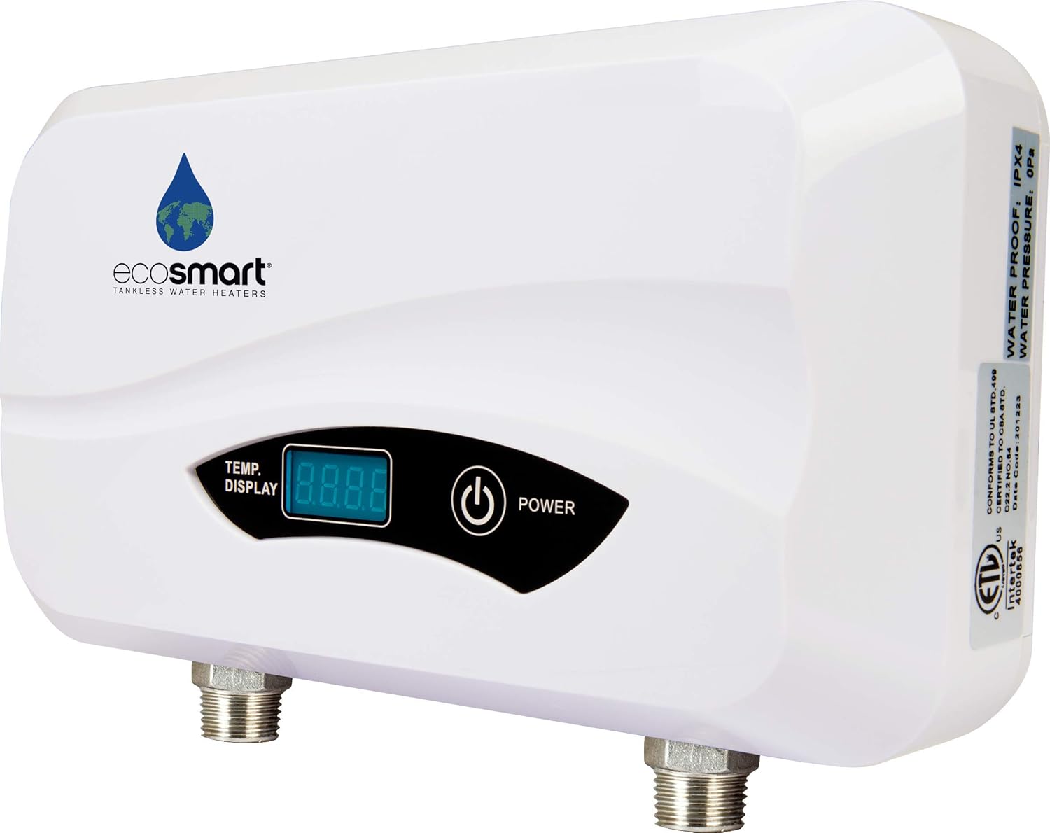 Ecosmart POU 3.5 Point of Use Electric Tankless Water Heater, 3.5KW@120-Volt - - 