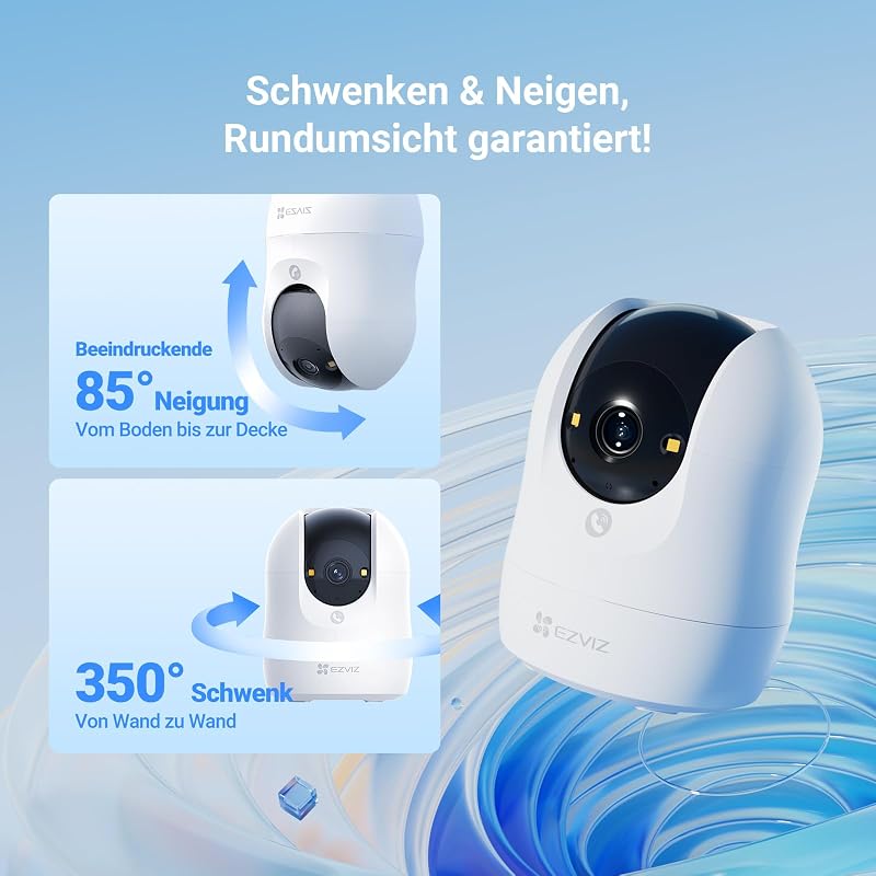 C6N G1 4K Überwachungskamera Innen, 2,4/5 GHz WLAN Baby Kamera