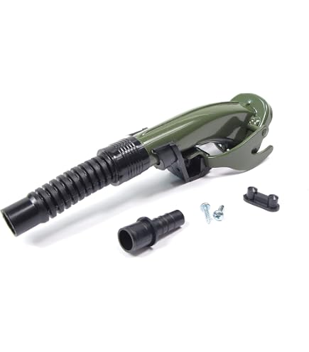 Amazon.com: Montree Shop Military Jerry CAN Gas Nozzle SPOUT 5 GAL