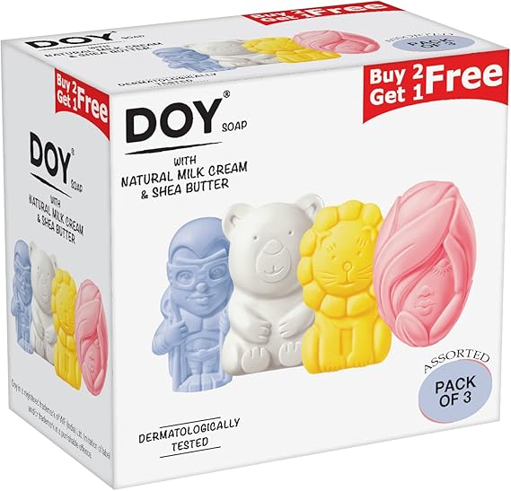 Buy Doy Assorted Pack Soaps, 75g (Pack 