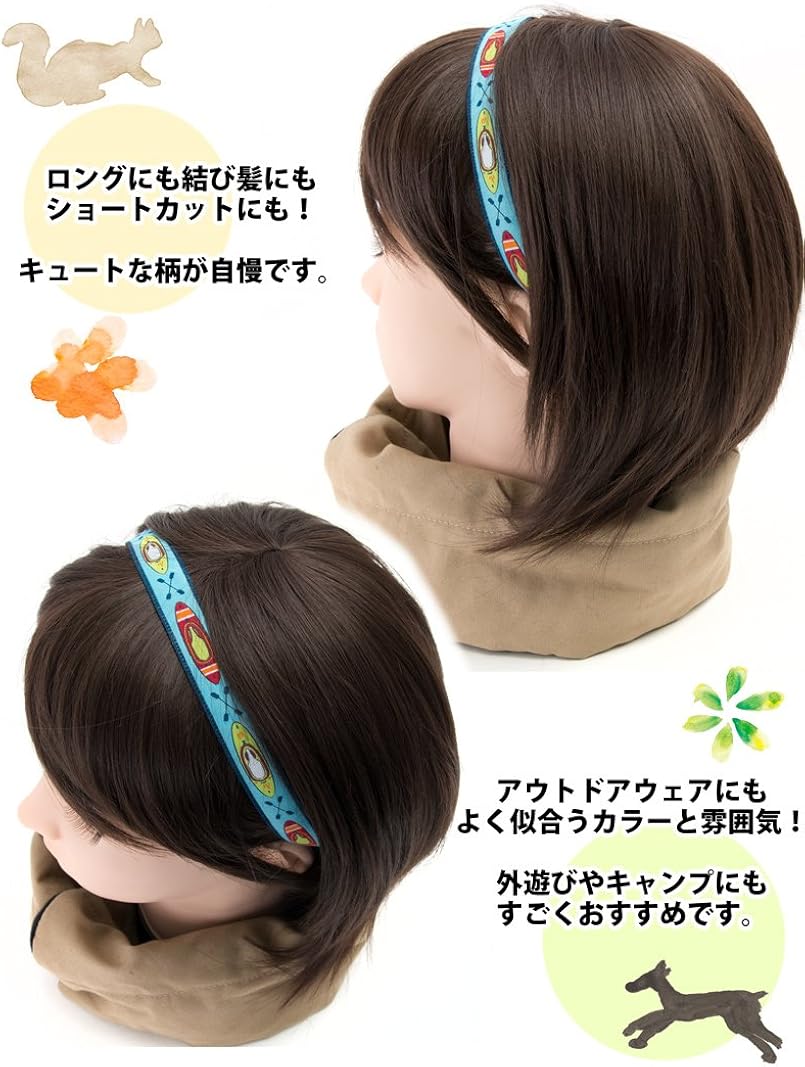 Amazon Co Jp チャムス Chums ヘアバンド カチューム Tapeturban テープターバン Ch09 1041 Blue Kayak ブルー カヤック 服 ファッション小物
