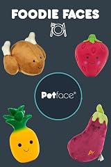 Petface Foodie Faces Roast Chicken Plush Dog Toy with Squeaker view 7