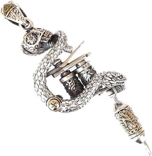 Amazon Co Jp ジナブリング Jina Bring ハード ペンダント シルバー925 タトゥーマシーン チカーノ プロビデンスの目 フリーメイソン メキシカンスカル ネックレス メンズ レディース ジュエリー