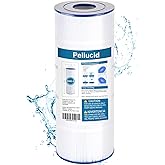 PELLUCID Pool Filter Compatible with C200S, PA200S, Hayward CX200XRE, SwimClear C200S, Unicel C-9442, Ultral-D5, 200 sq.ft Filter Cartridge 1 Pack