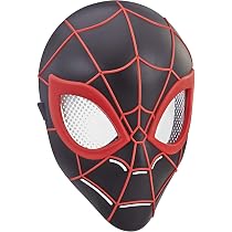 Marvel Spider-Man Maske Für Kids – 3D-Kunststoffmaske Mit Gummiband, Perfekt Zum Verkleiden & Kombinieren