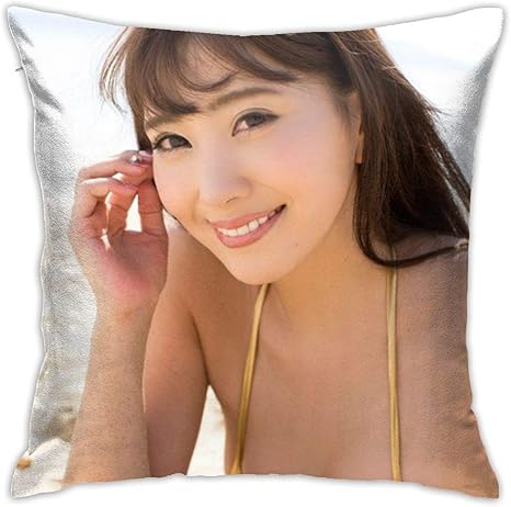 Amazon 真野恵里菜 かわいい枕カバーとスタイリッシュなインテリア枕カバー背もたれソファ車抗菌消臭洗える高品質 45x45cm 枕カバー ピローケース オンライン通販