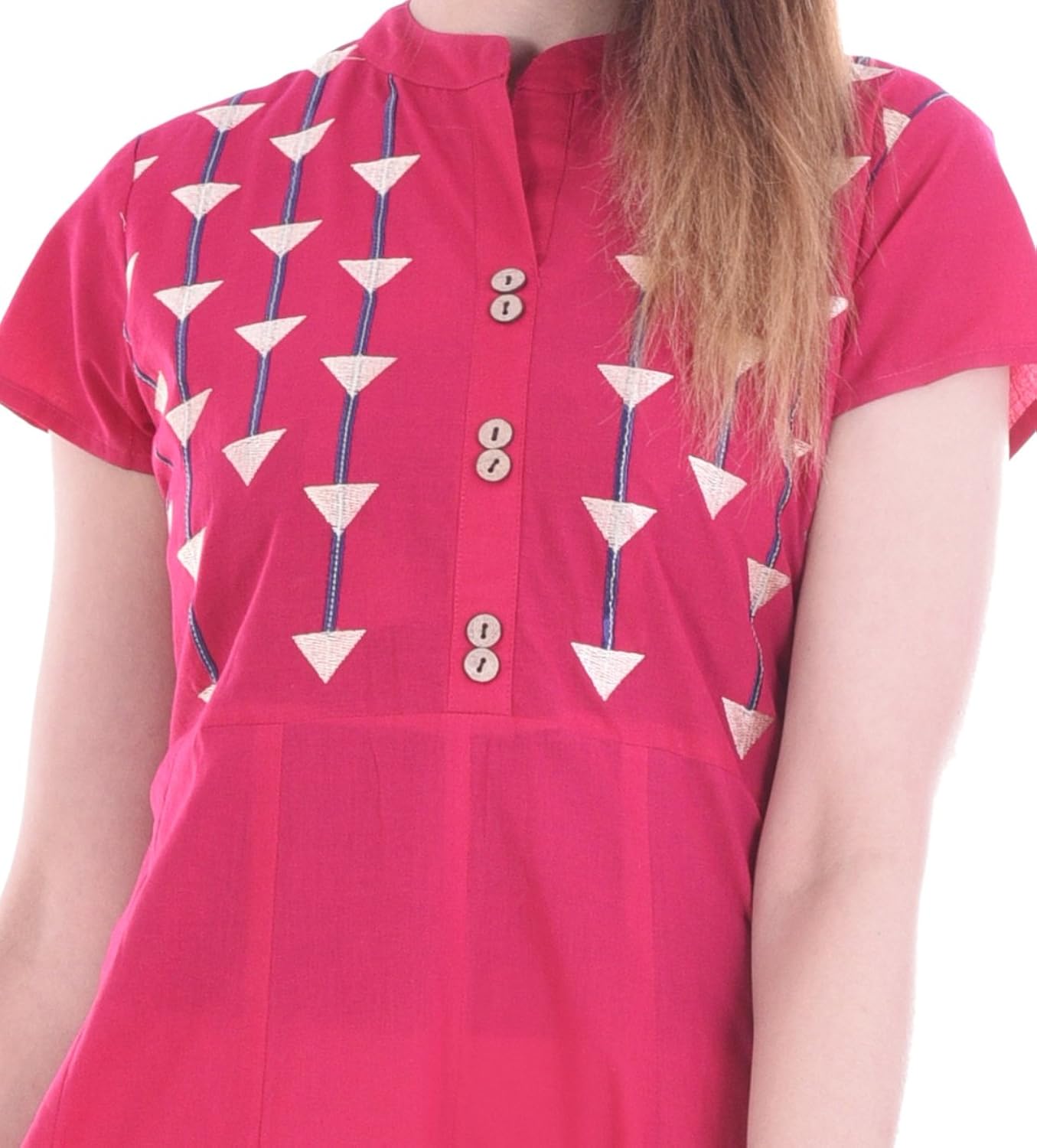 rajmandirfabrics women's cotton a-line kurti