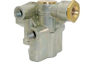 LNKVORX 110700 Spring Brake Control Valve - Trailer Brake Priority with 3/8" Ports - Replaces Sealco 110700X 110700RX, Euclid ESL110700, Meritor RSL110700 - Valve-Spring Brake for Truck Trailer