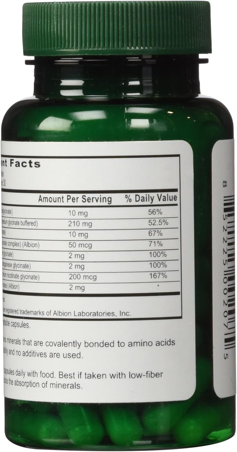 YES Ultimate Minerals Supplement 60ct | Ideal for The Peskin Protocol | for Mineral Deficiency Support: Iron, Magnesium, Zinc, Selenium, Copper, Manganese, Chromium, Boron: Health & Personal Care