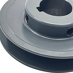 CMFG AK34-1 v Belt Pulley, 3.45 inch OD, 1 Inch