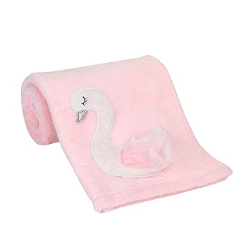 swan baby comforter