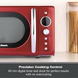 Hamilton Beach Retro 20L Microwave 700W Digital LED Display 8 Pre Sets view 8