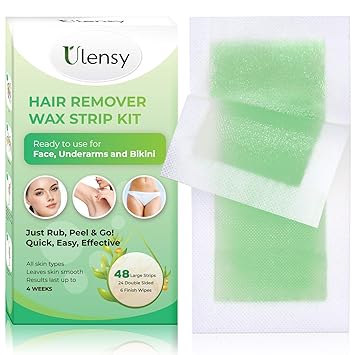 Amazon Com Hair Remover Wax Strip Kit Hair Remover Wax Strips