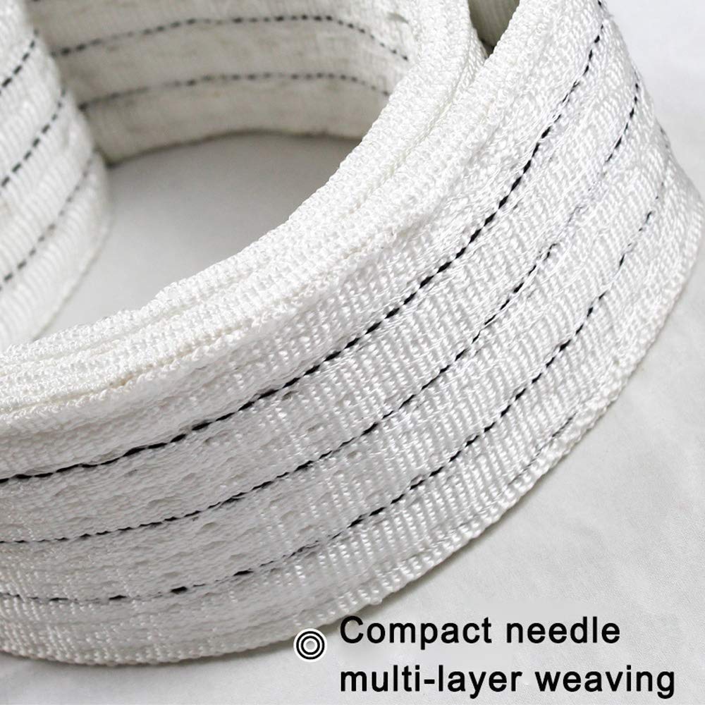 Powerful Tools Duplex Webbing Lifting Sling Strap, 2/3T, 2M, Polypropylene, White, 2T 2M - Image 3