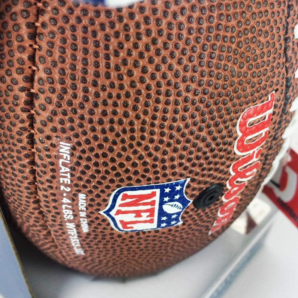 Wilson NFL Team Logo Jacksonville Jaguars Mini balón de fútbol ...