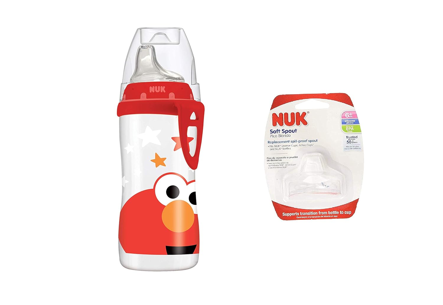 nuk silicone spout active cup