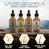 Striking Viking Beard Oil Variety Pack 4 x 0.66 fl oz Vanilla Sandalwood view 4
