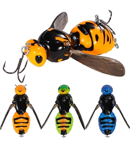 Catfish Bait Black Cicada Topwater Fishing Lure - Realistic Freshwater Lure For Lake & Pond Fishing, Strong Hook Fake Fish