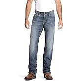 Ariat Mens Fr M4 Relaxed Stretch Duralight Boundary Boot Cut Jean