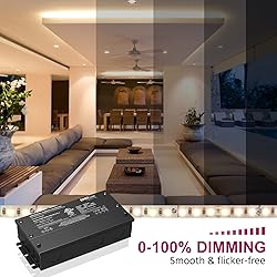 EMITEVER 60W Dimmable LED Driver, 24V Triac