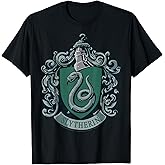 Harry Potter Slytherin House Crest T-Shirt Small