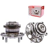 FKG 512353 Rear Wheel Bearing Hub Assembly For 2008-2012 Honda Accord, 2009-2013 Acura TSX, 5 Lugs Set of 2