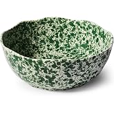 Sur La Table Green Splatter Serving Bowl | Oven-, freezer- and dishwasher-safe serving bowl