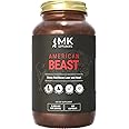 MK Supplements American Beast – Strength, Endurance & Recovery Support – 150 Capsules (30 Servings) – Freeze-Dried American Bison, 100% Grass-Fed, Bison Liver and Bison Heart, Whole-Food Formula