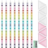 Wax Pencil for Rhinestones &amp; Diamond Painting, 17 pcs Self Adhesive Resin Rhinestones Picker Pencil with Tray, Long Rhinestone Picker Tool Kit Jewel Picker Tool for Nail Art with Pencil Sharpener