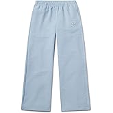 JOE BOXER Girls Baggy Sweatpants, Girls Sweatpants Wide Leg French Terry Valentine Outfits for Girls