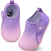 FEETCITY Boys Girls Water Shoes Kids Aqua Socks Quick Dry Barefoot for Beach Swimming Pool