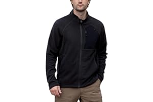 Aicall Men's AIR Full Zip Wave-textured Lightweight Fleece Jacket Breathable Spring Jacket for Outdoor Hiking Camping