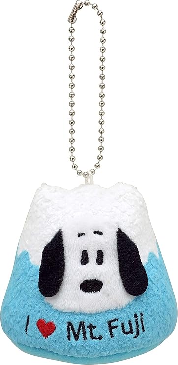 Amazon 富士山スヌーピー キーチェーンマスコット ぬいぐるみ おもちゃ