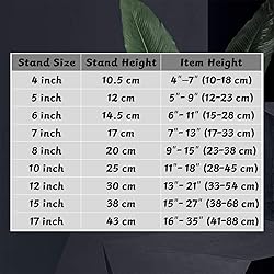 (4 pack)Iron Display Stand, Black Iron Easel Plate
