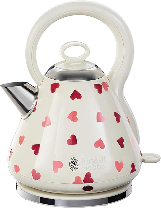 Russell Hobbs 28330 Emma Bridgewater Pink Hearts Kettle, 1.7 Litres