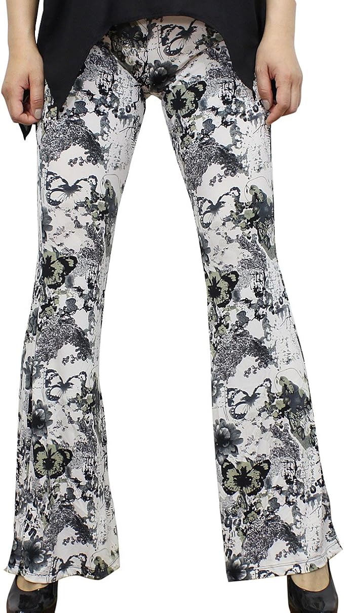 spandex bell bottom pants