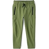 The Children's Place Boys Soft Tech Pull on Jogger Pants