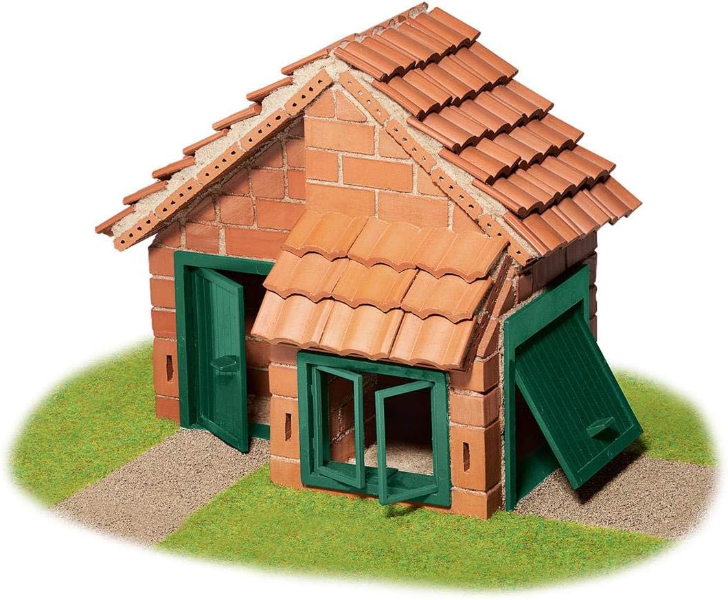 Teifoc 4210 Stone Blocks Houses with Tiles, Multi Colour, Multicolor, House with tiles - Image 3
