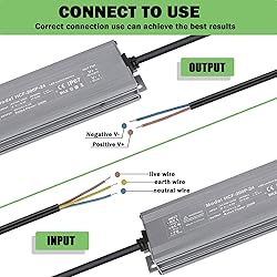 24V 200W LED Driver, Waterproof IP67 LED Power
