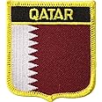 Flagline Qatar - Country Shield Patch