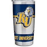 Rico Industries NCAA Reinhardt Eagles Standard 20oz Stainless Steel Tumbler with Lid - Great For Coffee, Tea, Water or Cocktails