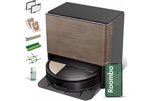iRobot Roomba Max 705 Combo Robot Vacuum & Mop + AutoWash Dock – Extending Self-Cleaning Roller Mop, Retractable Mop Cover, Dual Brushes, Self-Empties, Heat-Washes & Dries, Avoids Obstacles, LiDAR