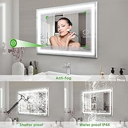 Beelux 24" x 32"LED Bathroom Mirror with Light for